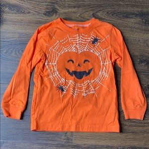 Carters 4T Halloween Pumpkin Shirt